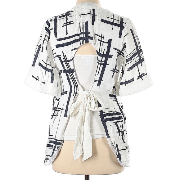 L’atiste by Amy short sleeve cutout jacket size Large - Picture 2 of 2